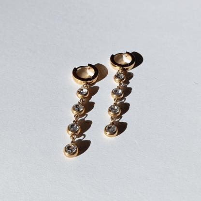 Pendientes De Trenzado De Lujo Para Mujer En Acero Inoxidable-3