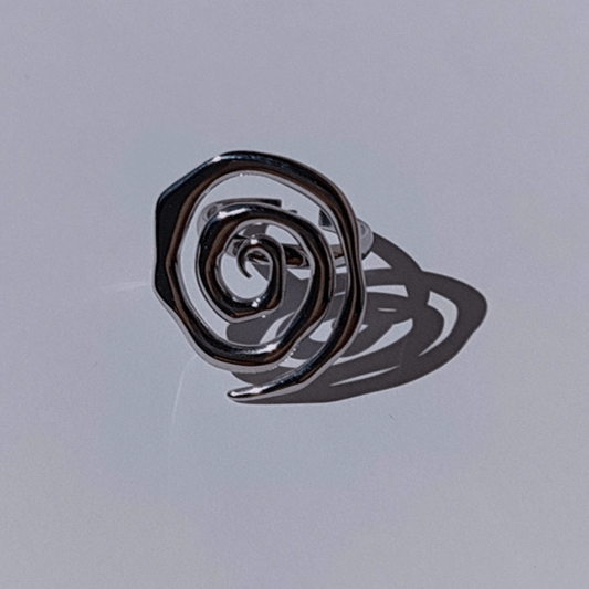 Anillo Espiral Hilo Rosca Acero