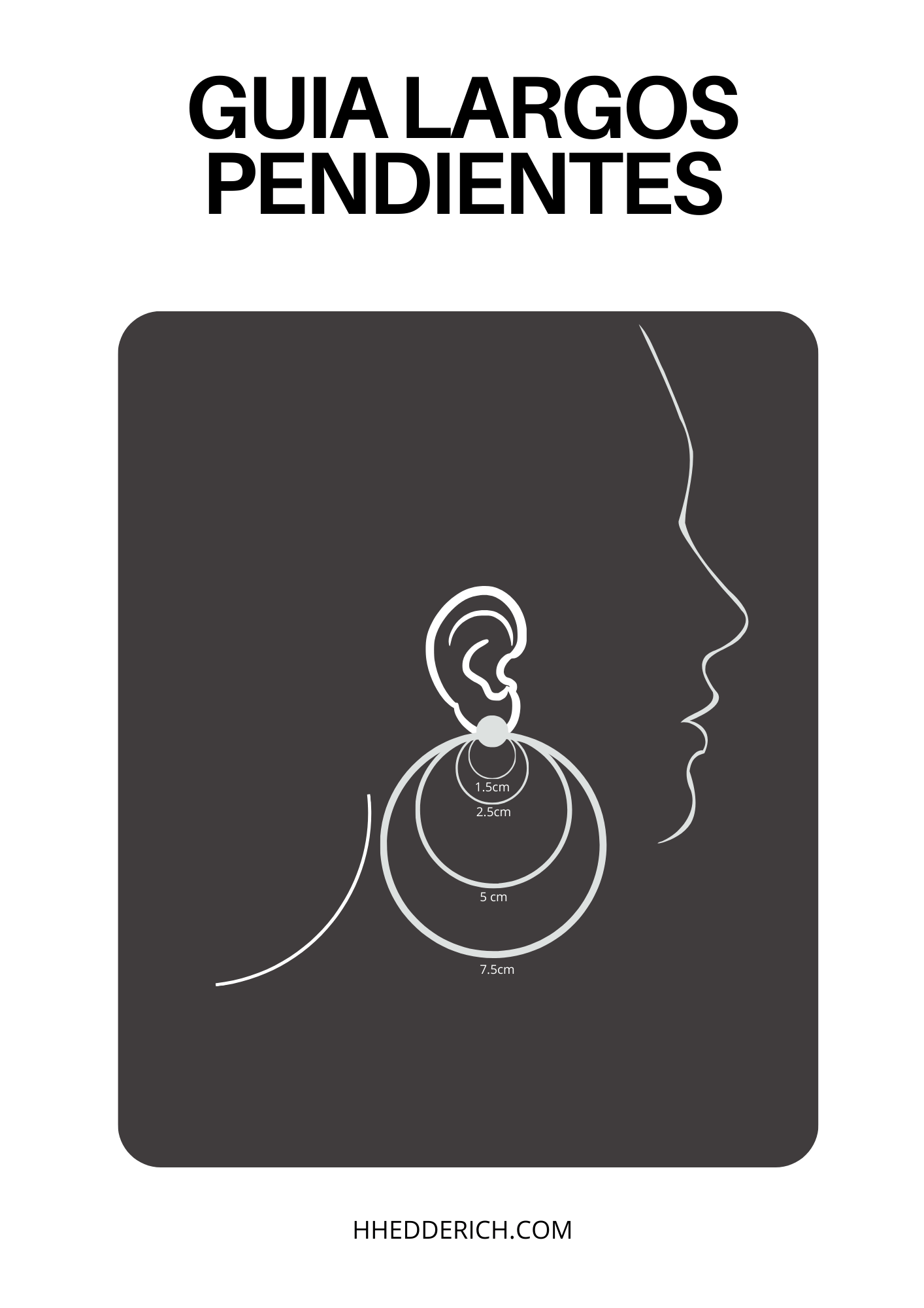 Elegir la Talla Perfecta para tus Pendiente. Seleccionar el tamaño adecuado de pendientes es esencial para completar tu look con comodidad y estilo. En hhedderich, sabemos que cada persona tiene gustos y necesidades únicas, por eso te ofrecemos pendientes en una variedad de tamaños y estilos: desde discretos y delicados hasta grandes y atrevidos.